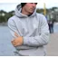 Rewired Premium Heavyweight R Hoodie - Grey